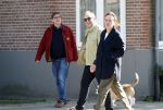 Amsterdam 5 maart 2026
Jon v Eerd met partner een een goede vriendin wandelend met hun hond in Amsterdam zuid.