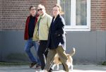 Amsterdam 5 maart 2026
Jon v Eerd met partner een een goede vriendin wandelend met hun hond in Amsterdam zuid.