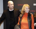 Amsterdam 21 maart 2026
Premiere docu over Johan Cruijff in de Johan Cruijff Arena . Jordi Cruijff met zijn moeder Danny en dochter Danae Cruijff