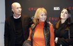 Amsterdam 21 maart 2026
Premiere docu over Johan Cruijff in de Johan Cruijff Arena . Jordi Cruijff met zijn moeder Danny en dochter Danae Cruijff