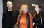 Amsterdam 21 maart 2026
Premiere docu over Johan Cruijff in de Johan Cruijff Arena . Jordi Cruijff met zijn moeder Danny en dochter Danae Cruijff