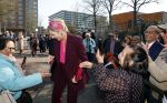 Utrecht 19 maart 2026
 Koningin MÃ¡xima is samen met de minister van Klimaat & Groene Groei, Stientje van Veldhoven, in Utrecht in het kader van de start van de elfde Week van de Circulaire Economie. Tijdens deze week laten pioniers, bedrijven, onderzoekers en overheden in Nederland zien hoe circulair innoveren en ondernemen in de praktijk werkt
