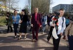Utrecht 19 maart 2026
 Koningin MÃ¡xima is samen met de minister van Klimaat & Groene Groei, Stientje van Veldhoven, in Utrecht in het kader van de start van de elfde Week van de Circulaire Economie. Tijdens deze week laten pioniers, bedrijven, onderzoekers en overheden in Nederland zien hoe circulair innoveren en ondernemen in de praktijk werkt