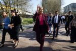Utrecht 19 maart 2026
 Koningin MÃ¡xima is samen met de minister van Klimaat & Groene Groei, Stientje van Veldhoven, in Utrecht in het kader van de start van de elfde Week van de Circulaire Economie. Tijdens deze week laten pioniers, bedrijven, onderzoekers en overheden in Nederland zien hoe circulair innoveren en ondernemen in de praktijk werkt