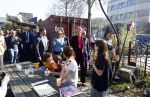 Utrecht 19 maart 2026
 Koningin MÃ¡xima is samen met de minister van Klimaat & Groene Groei, Stientje van Veldhoven, in Utrecht in het kader van de start van de elfde Week van de Circulaire Economie. Tijdens deze week laten pioniers, bedrijven, onderzoekers en overheden in Nederland zien hoe circulair innoveren en ondernemen in de praktijk werkt
