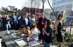Utrecht 19 maart 2026
 Koningin MÃ¡xima is samen met de minister van Klimaat & Groene Groei, Stientje van Veldhoven, in Utrecht in het kader van de start van de elfde Week van de Circulaire Economie. Tijdens deze week laten pioniers, bedrijven, onderzoekers en overheden in Nederland zien hoe circulair innoveren en ondernemen in de praktijk werkt