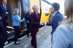 Utrecht 19 maart 2026
 Koningin MÃ¡xima is samen met de minister van Klimaat & Groene Groei, Stientje van Veldhoven, in Utrecht in het kader van de start van de elfde Week van de Circulaire Economie. Tijdens deze week laten pioniers, bedrijven, onderzoekers en overheden in Nederland zien hoe circulair innoveren en ondernemen in de praktijk werkt