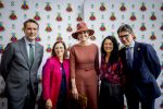 Den Haag 31 maart 2026
Koningin MÃ¡xima is aanwezig bij de viering van het 70-jarig jubileum van Oxfam Novib. De internationale humanitaire organisatie kijkt tijdens de viering vooruit naar de grote, wereldwijde uitdagingen van deze tijd. Koningin MÃ¡xima opent tijdens de bijeenkomst het nieuwe kantoor. Jan v Zanen en Wouter Kolff  ontvangen Maxima . Dolf Jansen