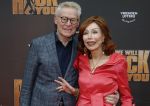 Amsterdam 29 maart 2026
Premiere we will rock you in het deLaMar theater . Marijke Helwegen met haar man harrie
