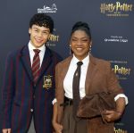 Scheveningen 14 maart 2026
Premiere Harry Potter in het afas circustheater. Natacha Harlequin met haar zoon