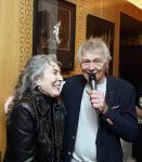 Amsterdam 12 maart 2026
Rinus Gerritsen opent expositie Patricia Steur in hotel Americain.