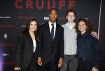 Amsterdam 21 maart 2026
Premiere docu over Johan Cruijff in de Johan Cruijff Arena . Patrick Kluivert Rossana Kluivert Barbara Barend en zoon