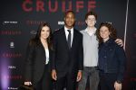 Amsterdam 21 maart 2026
Premiere docu over Johan Cruijff in de Johan Cruijff Arena . Patrick Kluivert Rossana Kluivert Barbara Barend en zoon