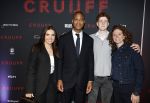 Amsterdam 21 maart 2026
Premiere docu over Johan Cruijff in de Johan Cruijff Arena . Patrick Kluivert Rossana Kluivert Barbara Barend en zoon