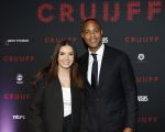 Amsterdam 21 maart 2026
Premiere docu over Johan Cruijff in de Johan Cruijff Arena . Patrick Kluivert en zijn vrouw Rossana Kluivert