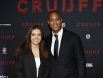 Amsterdam 21 maart 2026
Premiere docu over Johan Cruijff in de Johan Cruijff Arena . Patrick Kluivert en zijn vrouw Rossana Kluivert