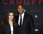 Amsterdam 21 maart 2026
Premiere docu over Johan Cruijff in de Johan Cruijff Arena . Patrick Kluivert en zijn vrouw Rossana Kluivert