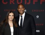 Amsterdam 21 maart 2026
Premiere docu over Johan Cruijff in de Johan Cruijff Arena . Patrick Kluivert en zijn vrouw Rossana Kluivert