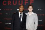 Amsterdam 21 maart 2026
Premiere docu over Johan Cruijff in de Johan Cruijff Arena . Patrick Kluivert met zoon Barbara Barend