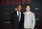 Amsterdam 21 maart 2026
Premiere docu over Johan Cruijff in de Johan Cruijff Arena . Patrick Kluivert met zoon Barbara Barend