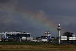 Schiphol 14 maart 2026
Regenboog bij Schiphol