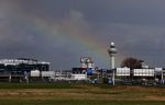 Schiphol 14 maart 2026
Regenboog bij Schiphol
