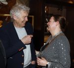 Amsterdam 12 maart 2026
Rinus Gerritsen opent expositie Patricia Steur in hotel Americain. Rinus Gerritsen met partner