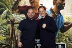Amsterdam 19 maart 2026
Presentatie Fooytball Island van Videoland . Aanwezig Richard Witschge Wesley Sneijder Ronald de Boer John v t Schip Keesd Kwakman Tom Beugelsdijk Mike Obiku Kevin Blom Kenneth Perez en presentator Frank Evenblij .
