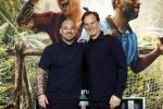 Amsterdam 19 maart 2026
Presentatie Fooytball Island van Videoland . Aanwezig Richard Witschge Wesley Sneijder Ronald de Boer John v t Schip Keesd Kwakman Tom Beugelsdijk Mike Obiku Kevin Blom Kenneth Perez en presentator Frank Evenblij .