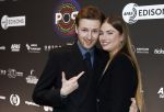 Leusden 9 maart 2026
Uitreiking edisons muziekprijzen bij Afas . 
Roxy Dekker ontvangt de prijs uit handen van haar vriend Koen v Heest