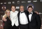 Leusden 9 maart 2026
Uitreiking edisons muziekprijzen bij Afas . Samuel Welten met zijn ouders en broer