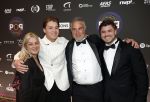 Leusden 9 maart 2026
Uitreiking edisons muziekprijzen bij Afas . Samuel Welten met zijn ouders en broer