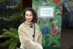 Amsterdam 1 maart 2026
Presentatie boek Lies Visschedijk bij de botanische tuin . Hans Dorrestijn reikte het eerste exemplaar uit . sandra Mattie