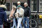 Amsterdam 1 maart 2026
Saskia v Zutphen met haar man in het centrum van Amsterdam