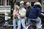 Amsterdam 1 maart 2026
Saskia van Zutphen met haar man in het centrum van Amsterdam