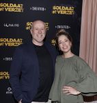 Leiden 31 maart 2026
Premiere Soldaat in verzet in de schouwburg van Leiden. Suzan Seegers met een goede vriend