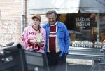 Amsterdam 6 maart 2026
Vincent Croiset en zijn vriendin Tina de Bruin op terras en winkelend in Amsterdam zuid .