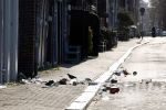 Amsterdam 4 maart 2026
Vuilnis op straat in Amsterdam omdat vuilnisbakken leeg gehaald worden voor blikjes met statiegeld