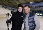 Zoetermeer 6 maart 2026
Bas Smit tijdens de opnames voor een promovideo in SnowWorld. De BN'er kondigde samen met Wolter Kroes en Wilfred Genee een nieuw evenement aan in de Brabanthallen met de naam Apres ski reunie .