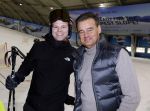 Zoetermeer 6 maart 2026
Bas Smit tijdens de opnames voor een promovideo in SnowWorld. De BN'er kondigde samen met Wolter Kroes en Wilfred Genee een nieuw evenement aan in de Brabanthallen met de naam Apres ski reunie .
