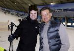 Zoetermeer 6 maart 2026
Bas Smit tijdens de opnames voor een promovideo in SnowWorld. De BN'er kondigde samen met Wolter Kroes en Wilfred Genee een nieuw evenement aan in de Brabanthallen met de naam Apres ski reunie .