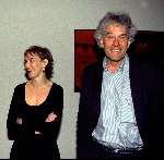 Bettine Vriesekoop met haar vriend  HANS  WISSEN ( overleden )
1998