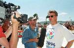 Beachvoetbal 1996
Harry Vermeegen intervieuwt AJAX-trainer Louis v Gaal
