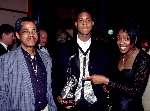 1996
Patrick Kluivert met zijn vader en zus