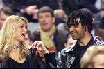 6 April 1999
Ruud Gullit en Estelle Gullit op de tribune ARENA