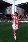4 April 1999
Blijdschap bij Ruud v Nistelrooyna afloop van PSV-AJAX 3-1