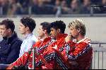 Oud Ajax-spelers Wim Kieft en Frank Rijkaard