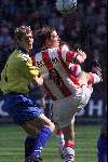 Eindhoven 16 april 2000
PSV-Cambuur 1-0
Arnold Bruggink  en Greg Berhalter