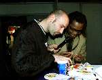 Rotterdam, 15 april 2000 AHOY
Uitreiking en optreden van artiesten TMF-Awards 2000
Eddy Zoe en Juan Wells