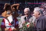 Eindhoven 16 april 2000
PSV-Cambuur 1-0
Frits Philips 95 jaar